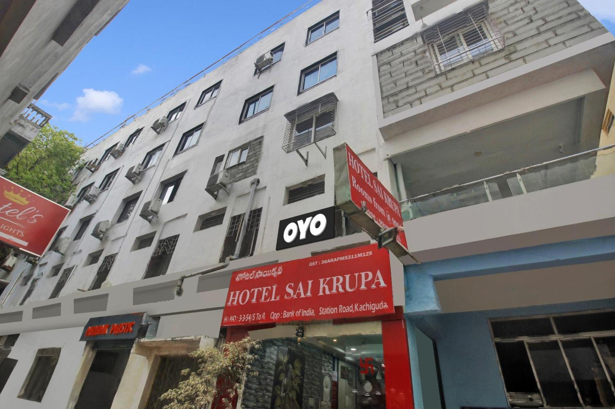 Collection O Sai Krupa Hotell Hyderabad Exteriör bild